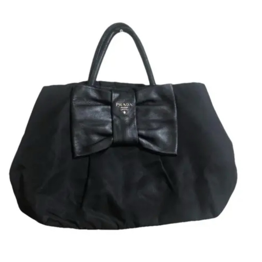 Prada Black Mini Bag with Bow